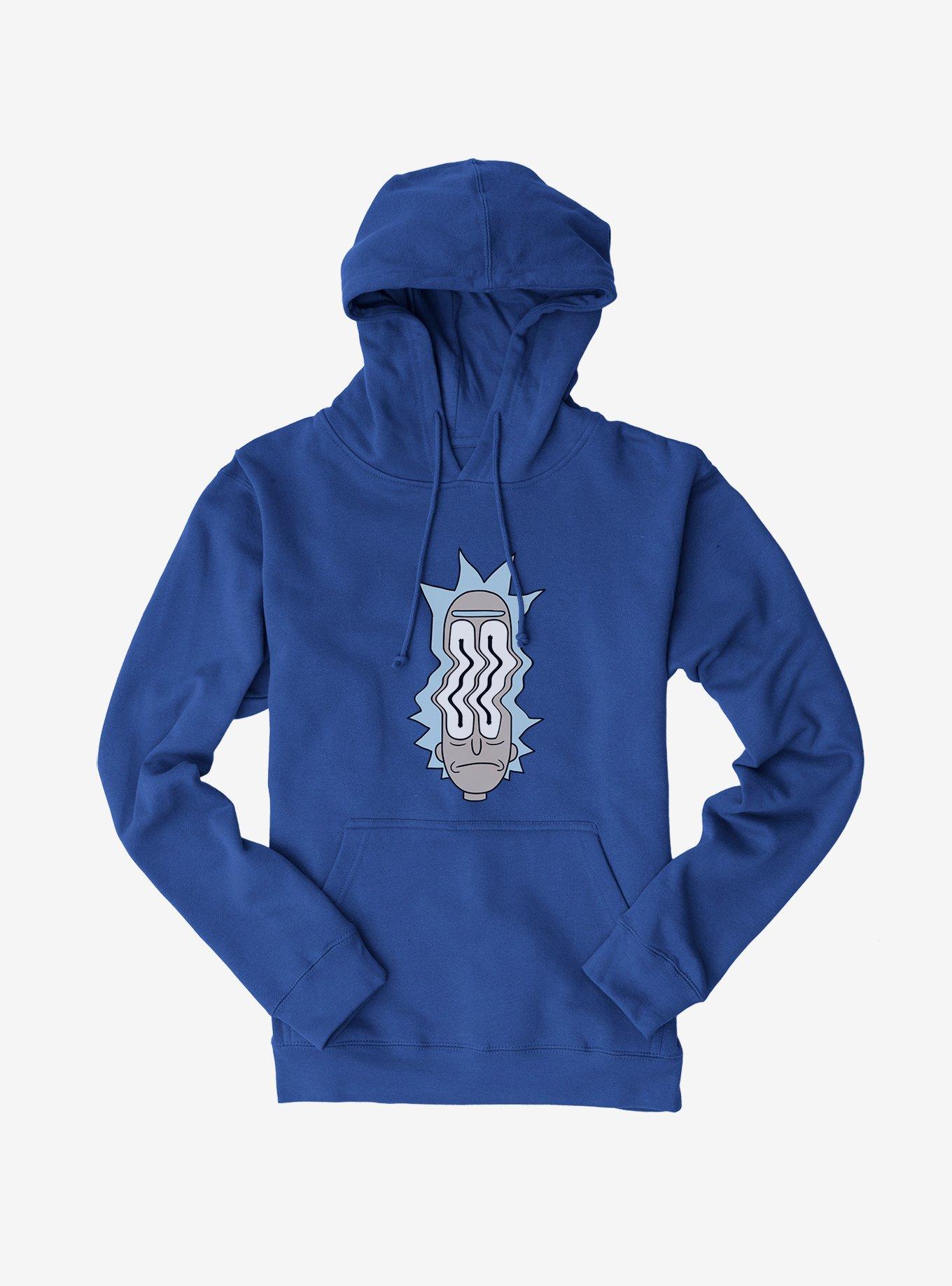 Rick And Morty Rick Face Stretch Hoodie, , hi-res