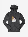 Care Bears Chicken Ride Hoodie, CHARCOAL HEATHER, hi-res