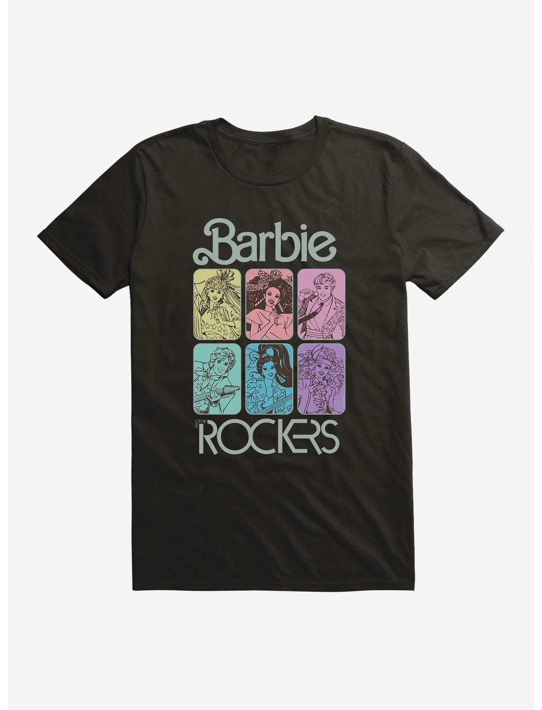Barbie And The Rockers Group T-Shirt, BLACK, hi-res