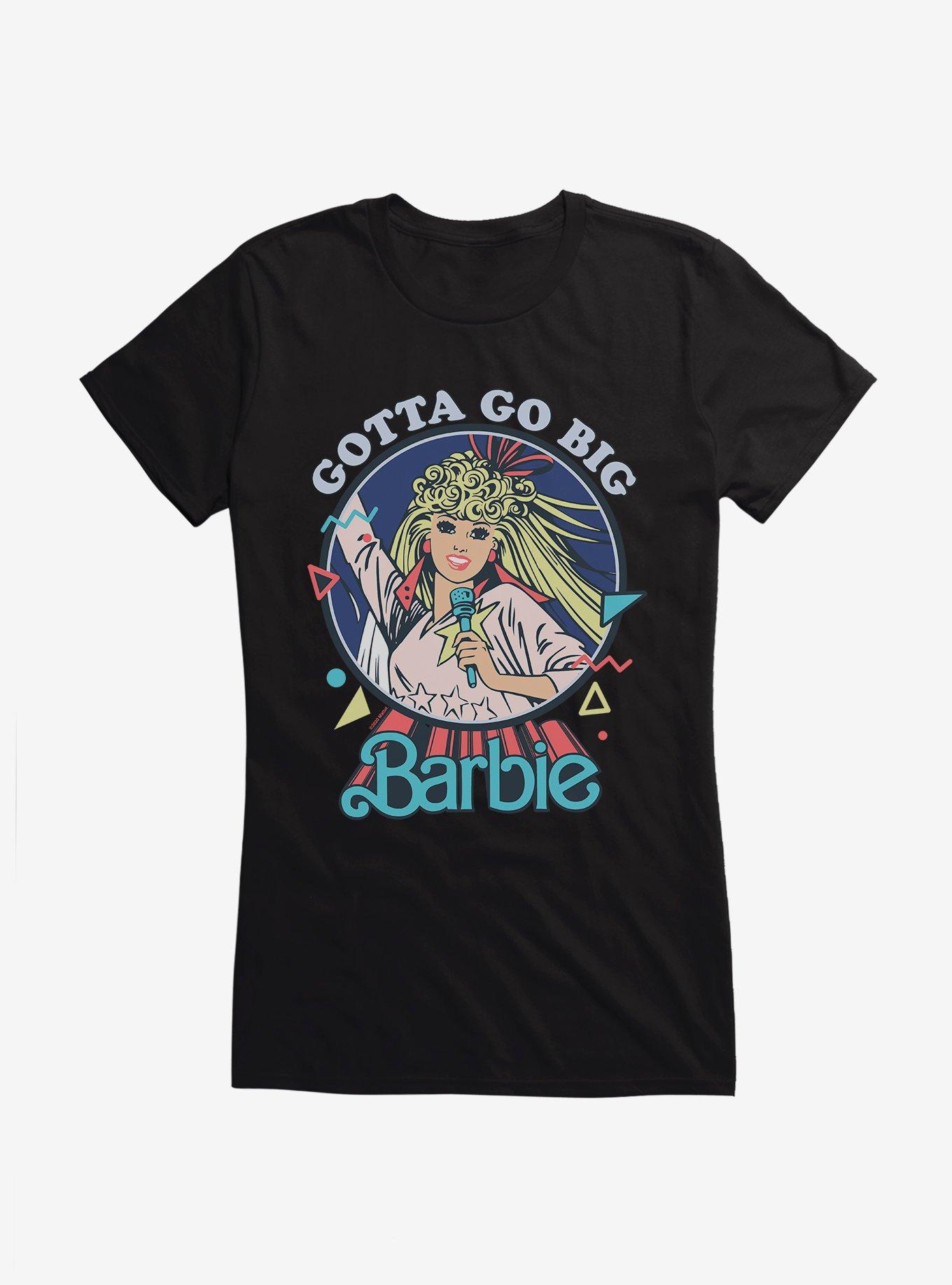 Barbie Gotta Go Big Girls T-Shirt, BLACK, hi-res