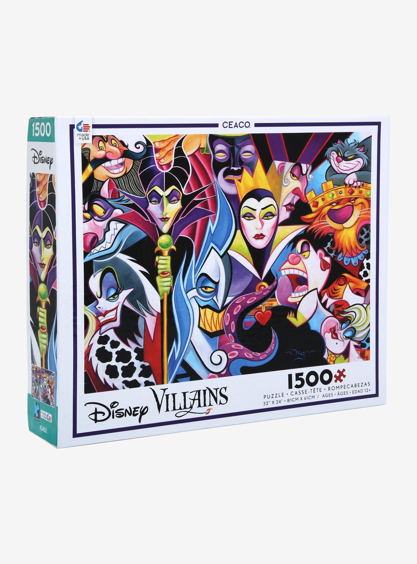 Disney Villains Collage 1500-Piece Puzzle, , hi-res