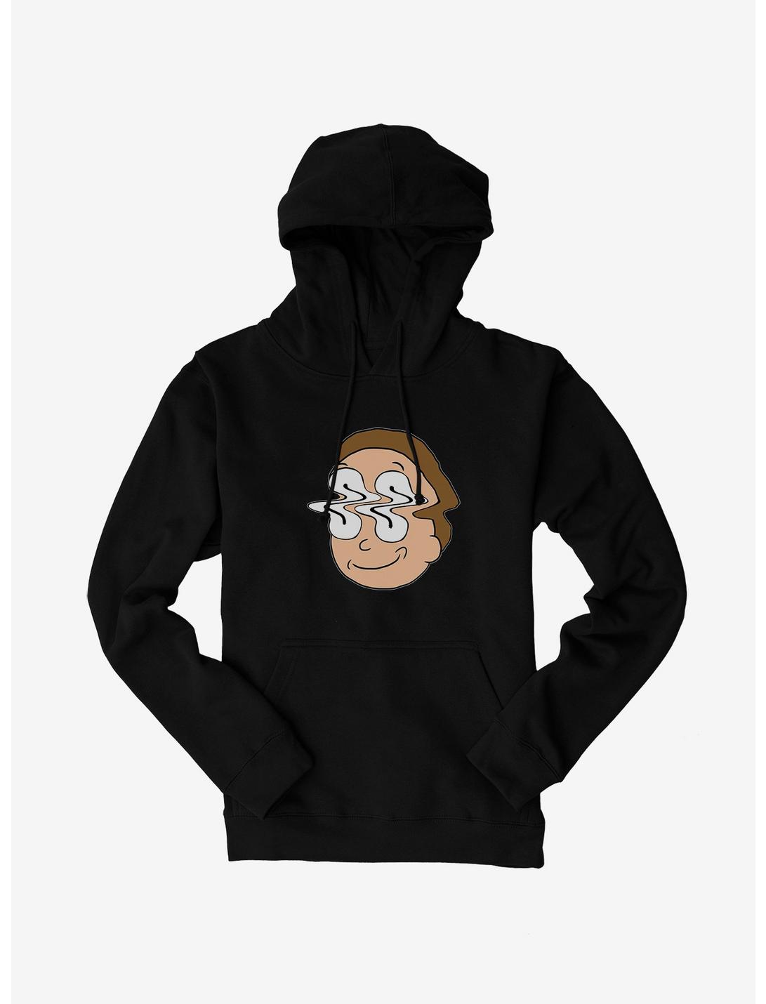 Rick And Morty Distorted Face Hoodie, , hi-res