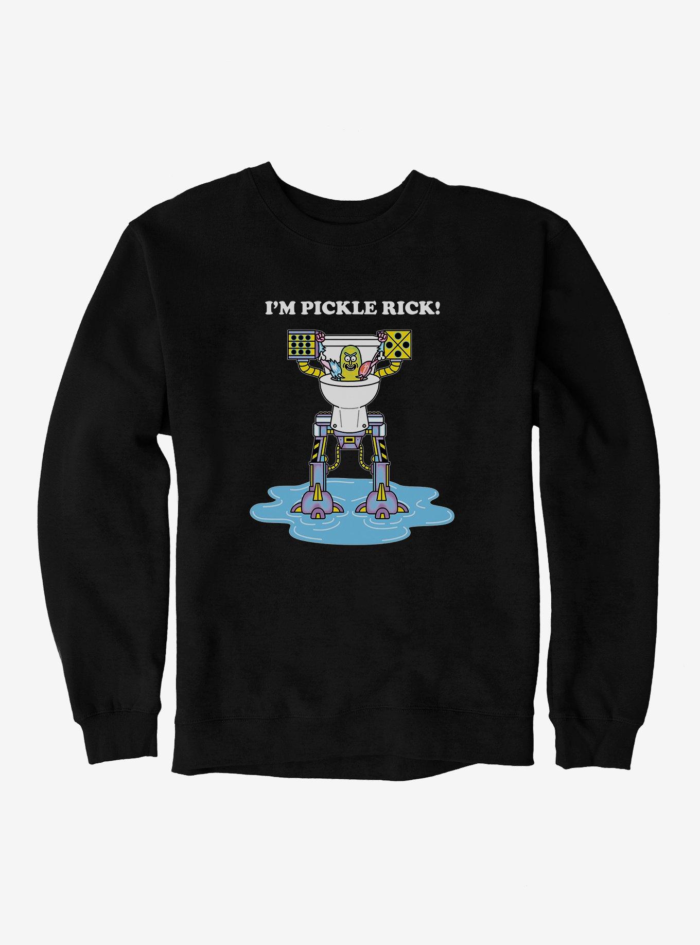 Rick And Morty I'm Pickle Rick Sweatshirt, , hi-res