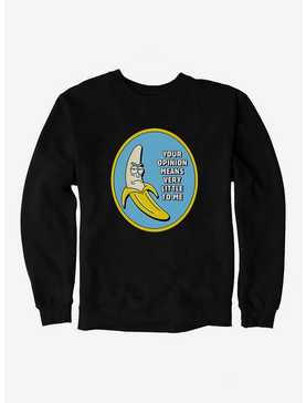 Rick And Morty Your Opinion Sweatshirt, , hi-res