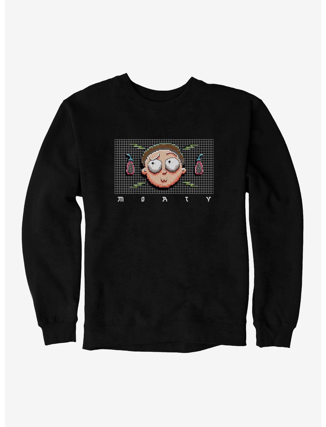 Rick And Morty Worried Face Sweatshirt, , hi-res