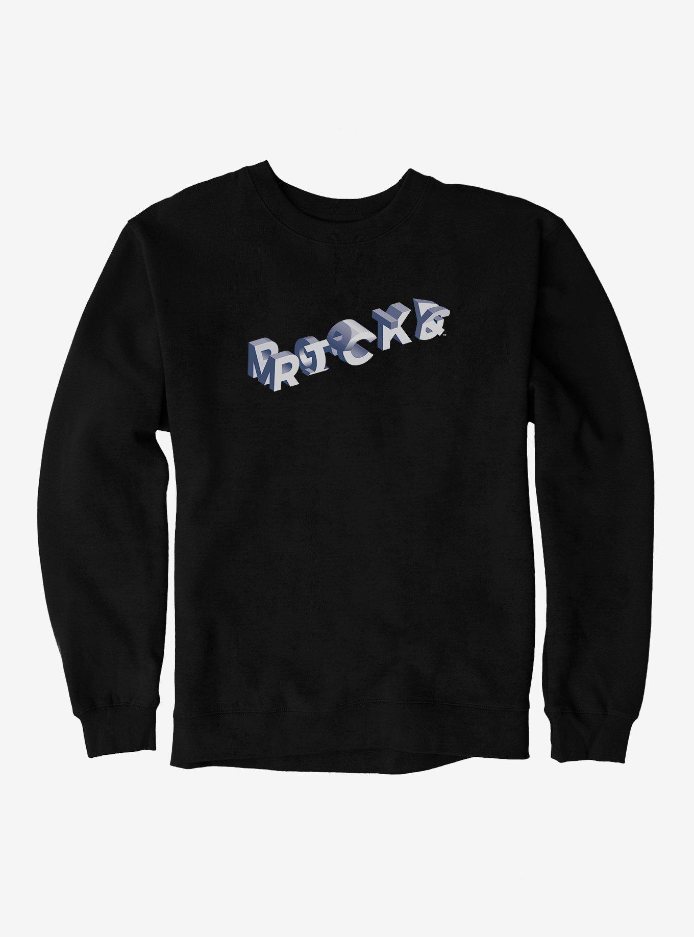Rick And Morty Font Sweatshirt, , hi-res