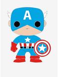 Funko Marvel Pop! Captain America Enamel Pin, , hi-res