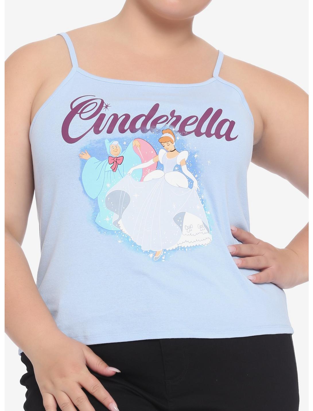 Disney Cinderella Fairy Godmother Girls Strappy Tank Top Plus Size, MULTI, hi-res