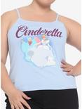 Disney Cinderella Fairy Godmother Girls Strappy Tank Top Plus Size, MULTI, hi-res