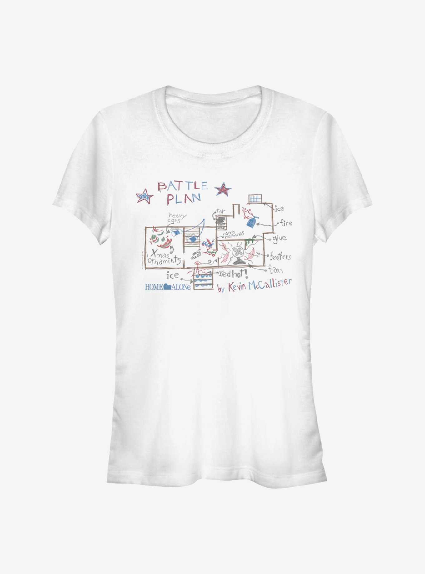 Home Alone Kevin's Plan Girls T-Shirt, , hi-res