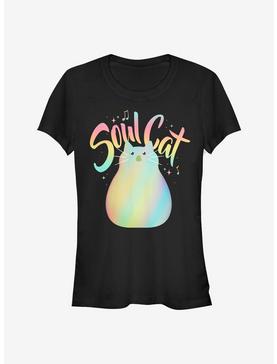Disney Pixar Soul Cat Pastel Girls T-Shirt, BLACK, hi-res