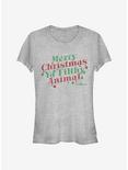 Home Alone Merry Christmas Ya Filthy Animal Girls T-Shirt, ATH HTR, hi-res
