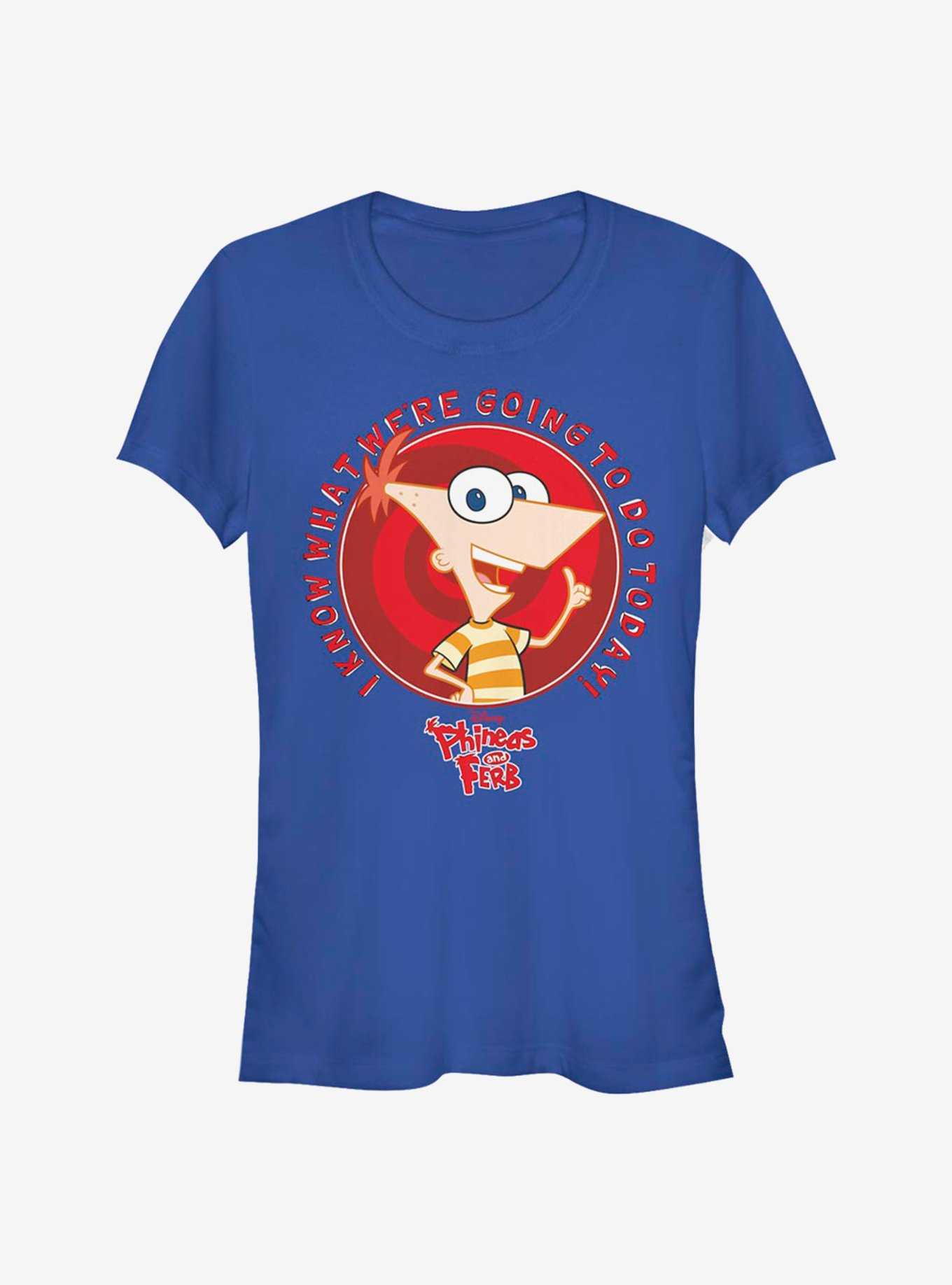 Disney Phineas And Ferb Phineas Do Today Girls T-Shirt, , hi-res