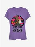 Disney Pixar Soul Earth Joe Girls T-Shirt, PURPLE, hi-res
