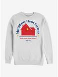 Home Alone Home Security Crew Sweatshirt, WHITE, hi-res