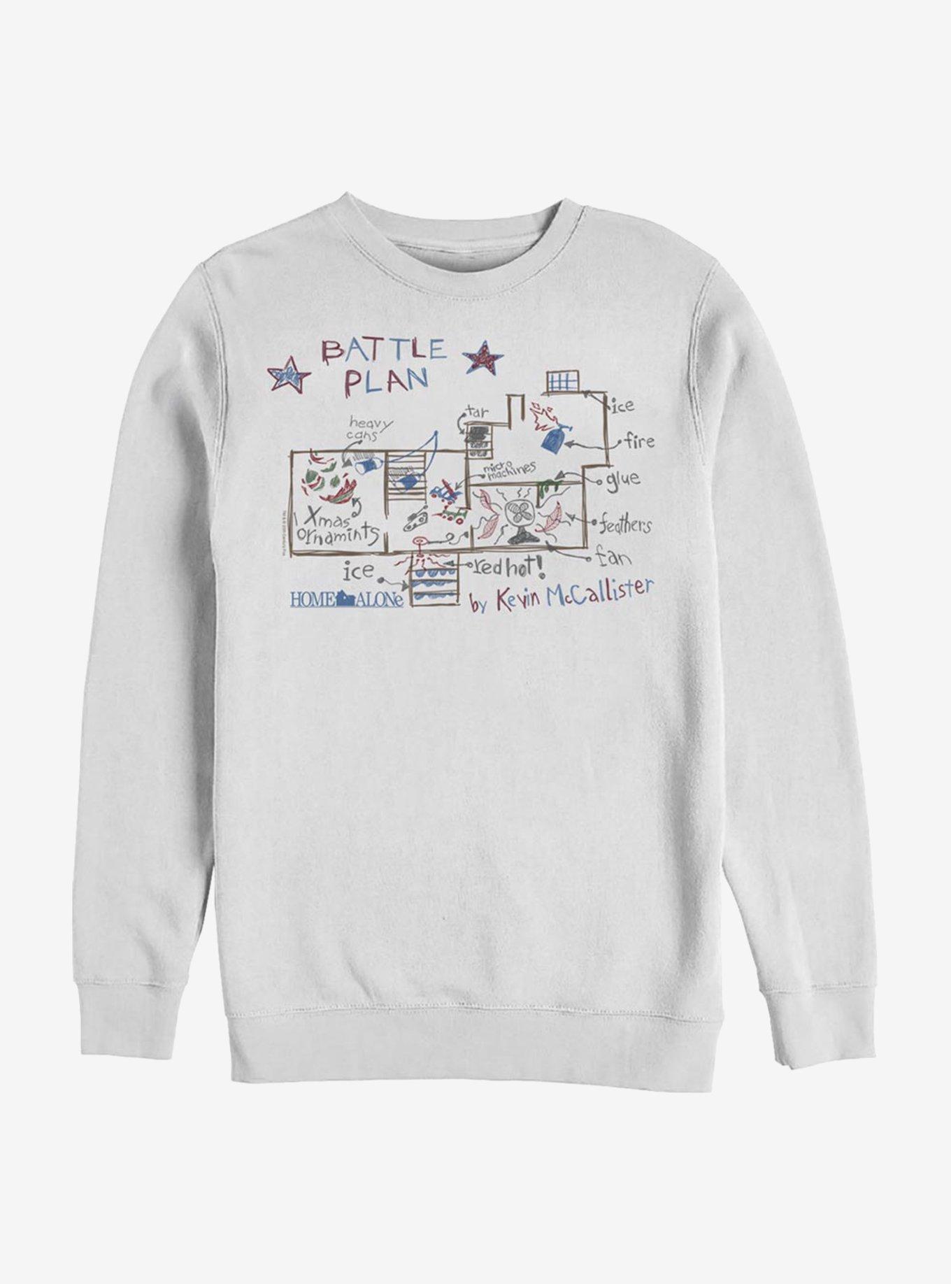 Home Alone Kevin's Plan Crew Sweatshirt