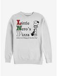 Home Alone Little Nero's Pizza Crew Sweatshirt, WHITE, hi-res