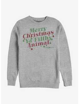 Home Alone Merry Christmas Ya Filthy Animal Crew Sweatshirt, , hi-res