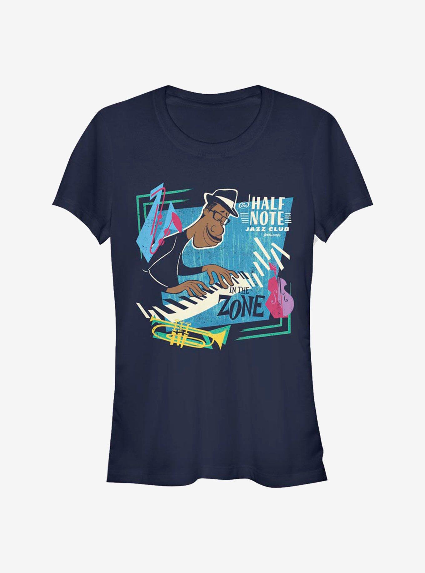 Disney Pixar Soul In The Zone Joe Girls T-Shirt, NAVY, hi-res