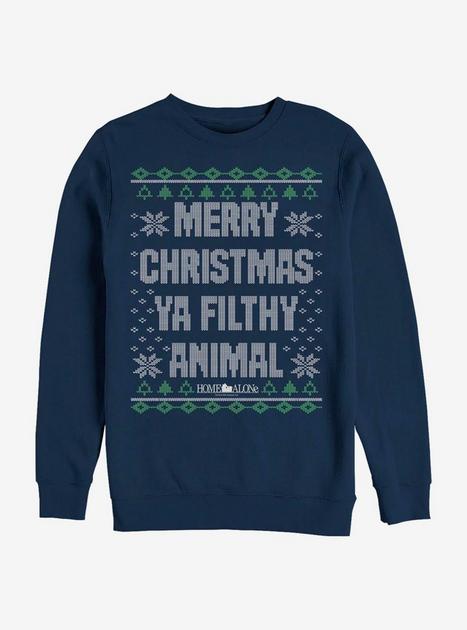 Merry christmas ya on sale filthy animal ugly sweater