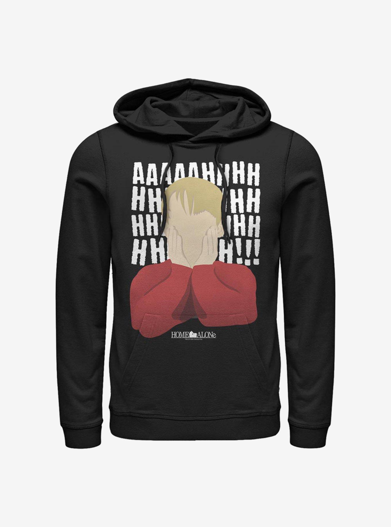 Home Alone Ahhh! Hoodie, BLACK, hi-res