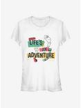Disney Pixar Soul Life's An Adventure Girls T-Shirt, WHITE, hi-res