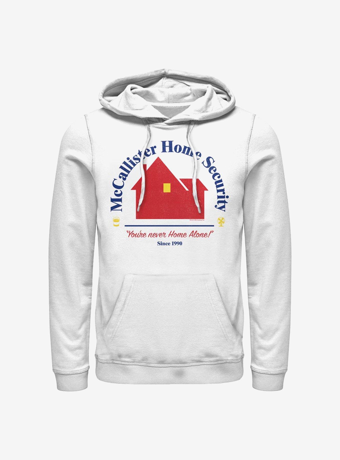 Home Alone Home Security Hoodie, WHITE, hi-res