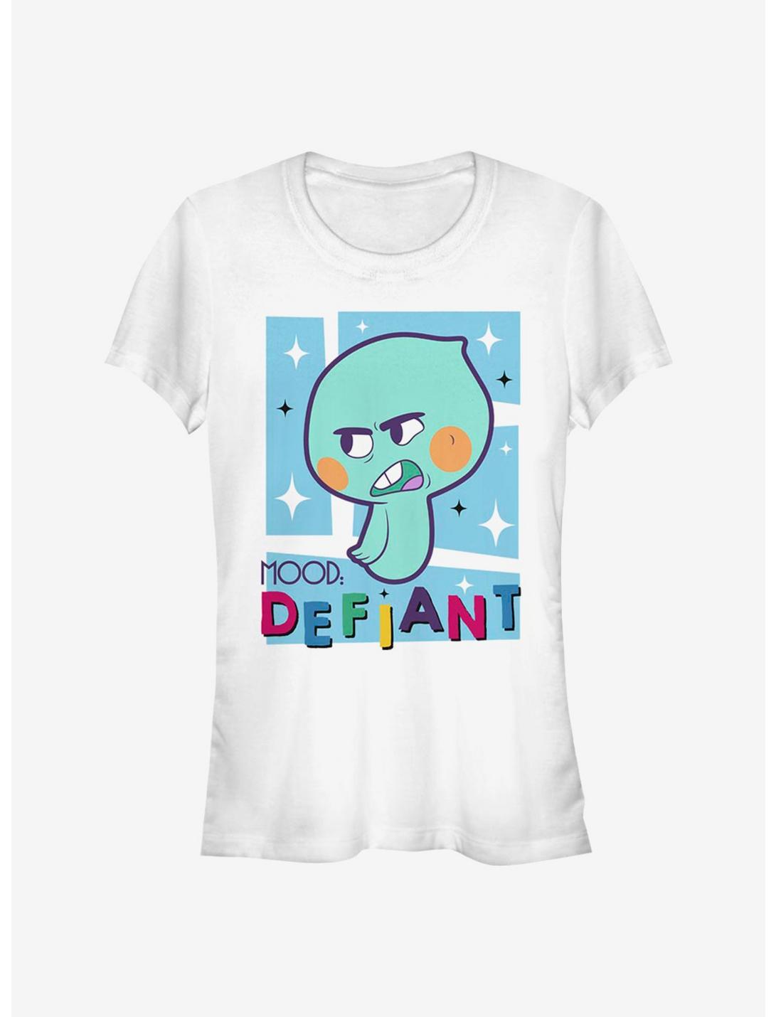 Disney Pixar Soul Mood Defiant Girls T-Shirt, WHITE, hi-res