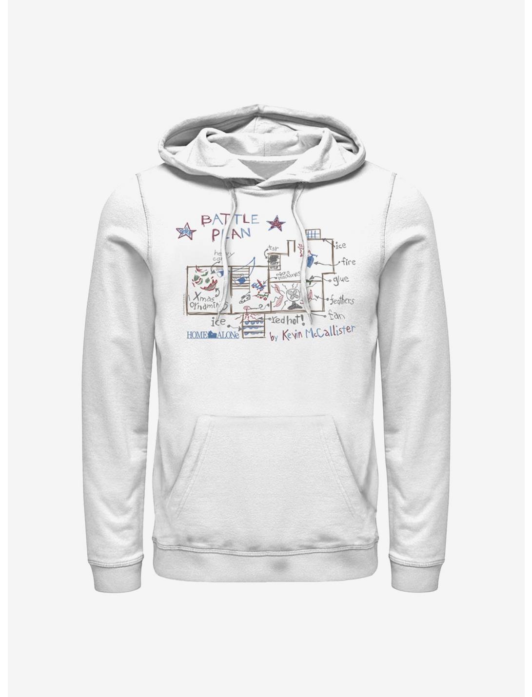 Home Alone Kevin's Plan Hoodie, WHITE, hi-res
