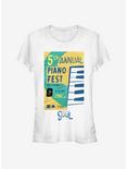 Disney Pixar Soul Piano Fest Girls T-Shirt, WHITE, hi-res