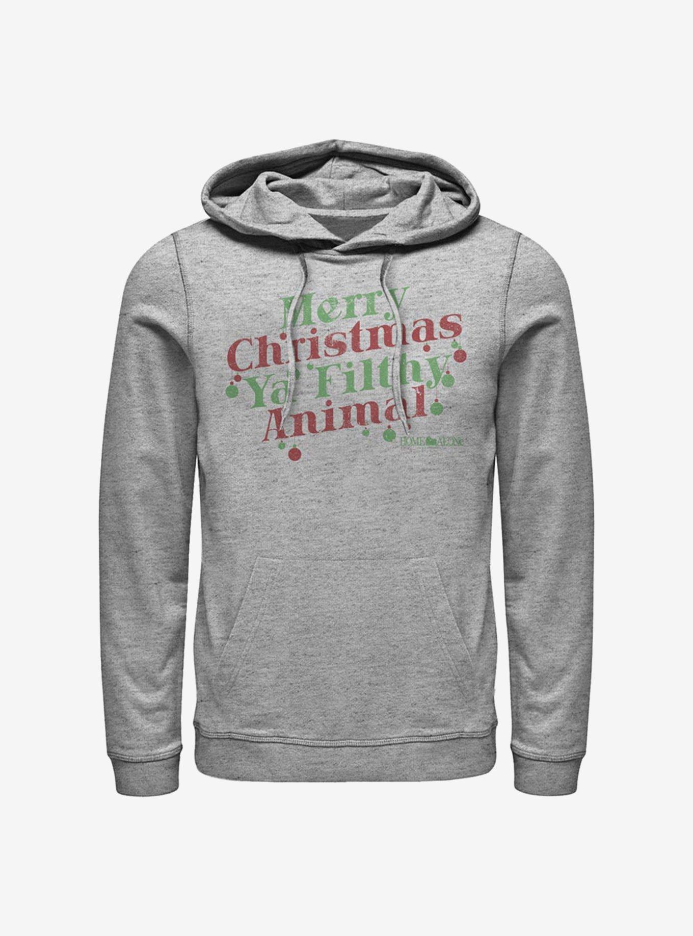 Home Alone Merry Christmas Ya Filthy Animal Hoodie, ATH HTR, hi-res