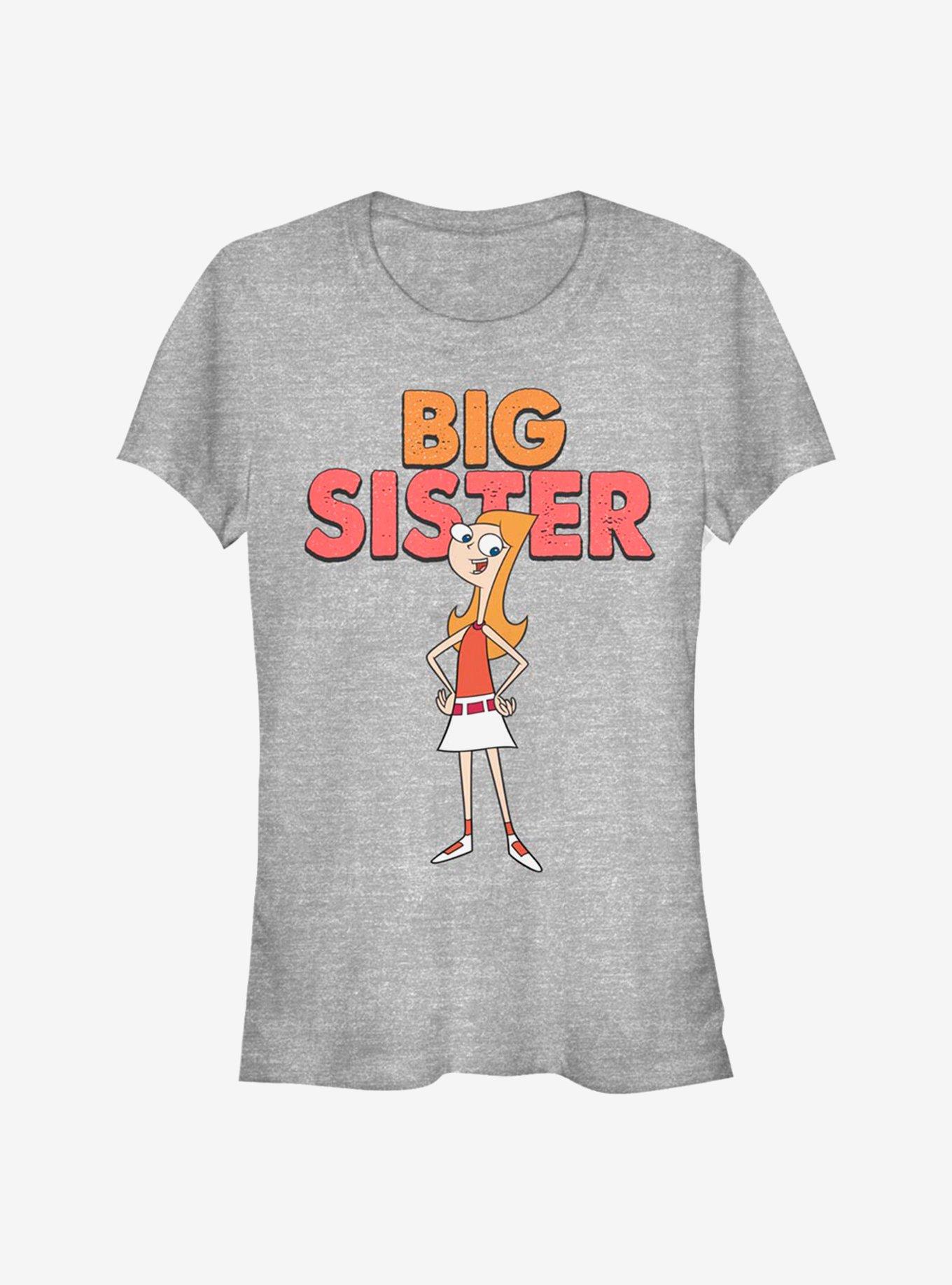 Disney Phineas And Ferb The Sister Girls T-Shirt, ATH HTR, hi-res