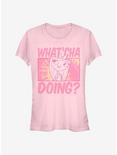 Disney Phineas And Ferb What'cha Doing Girls T-Shirt, LIGHT PINK, hi-res