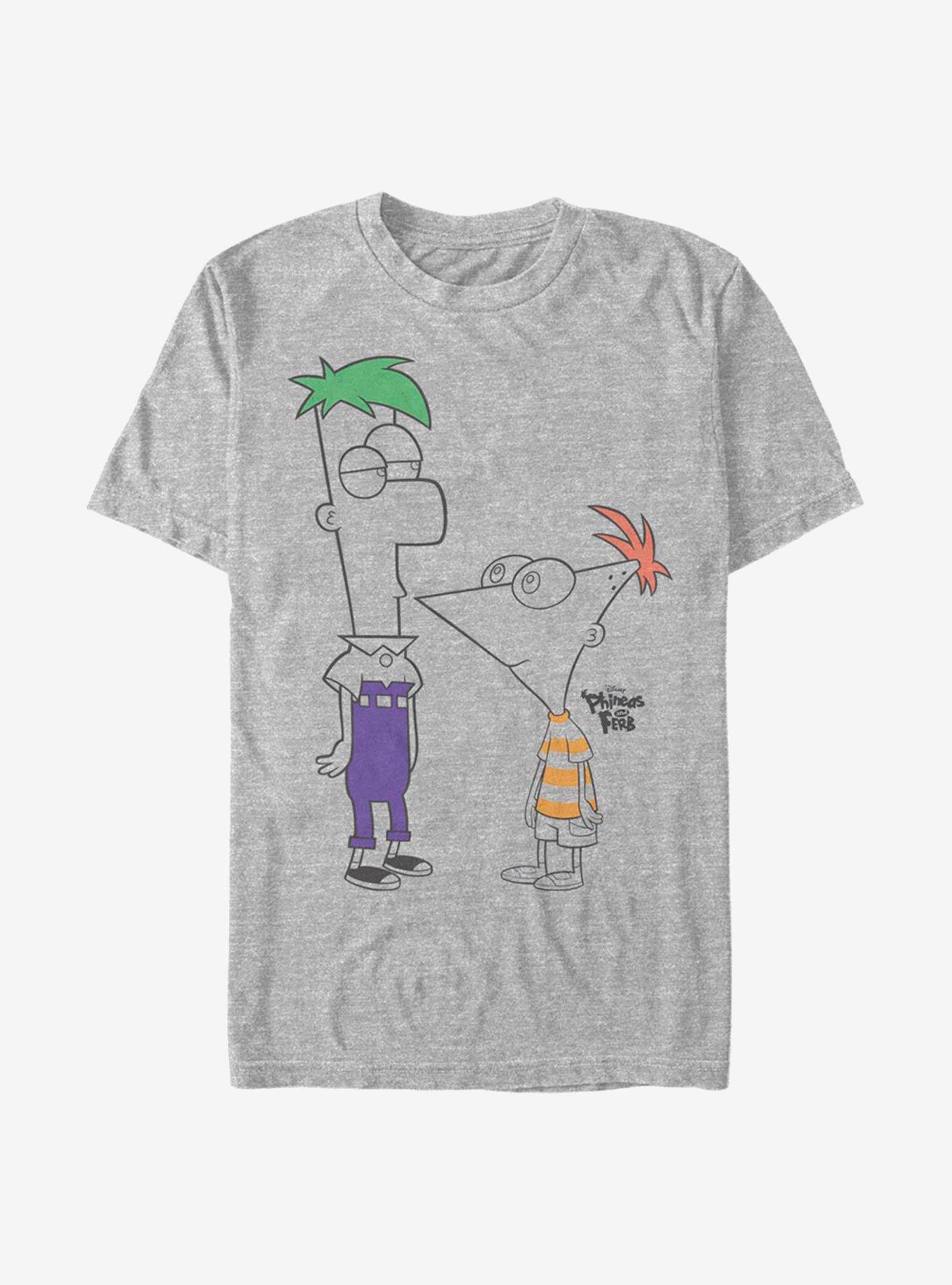 Disney Phineas And Ferb Boys Of Summer T-Shirt, ATH HTR, hi-res