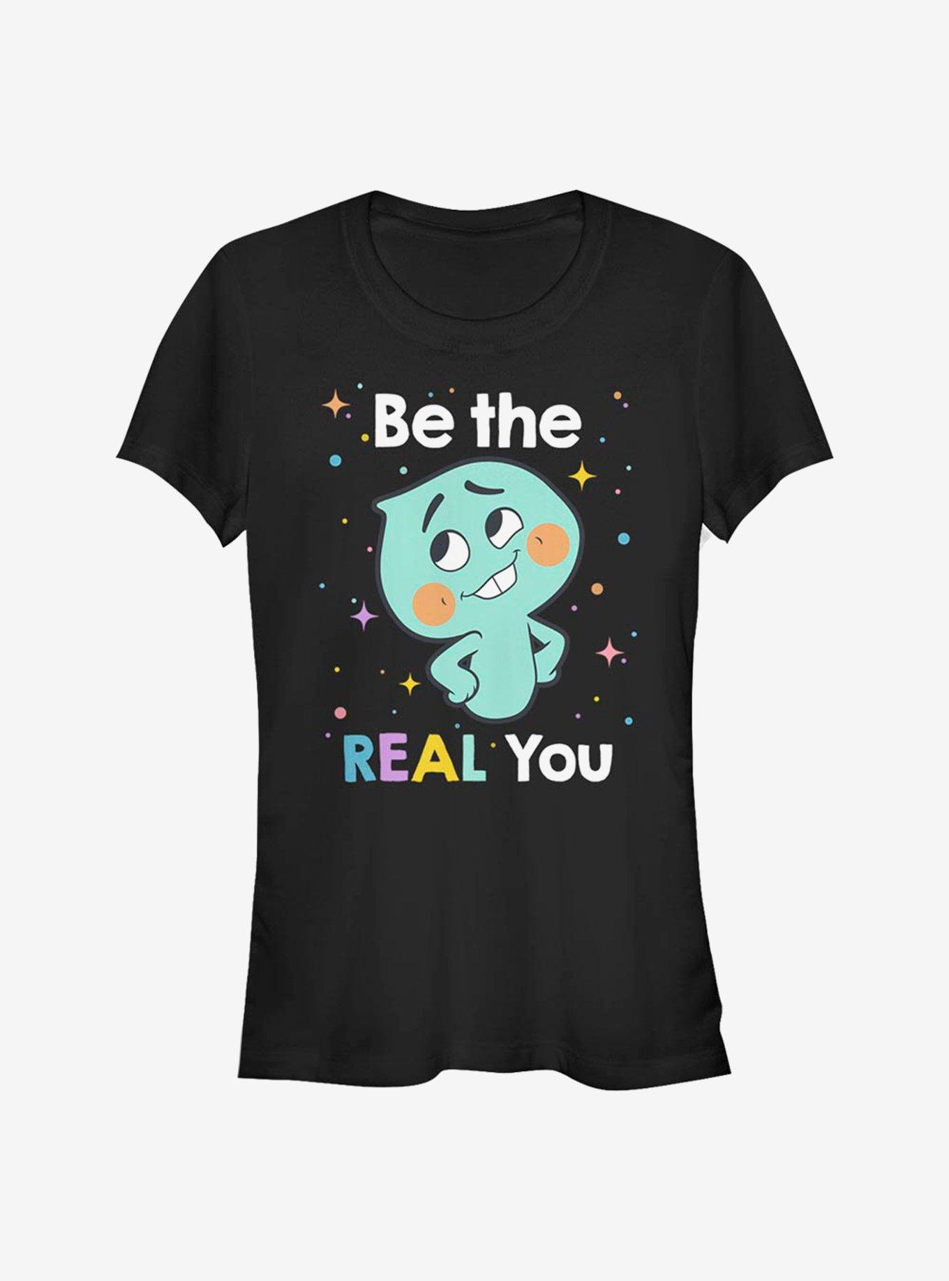 Disney Pixar Soul Real You Girls T-Shirt, BLACK, hi-res