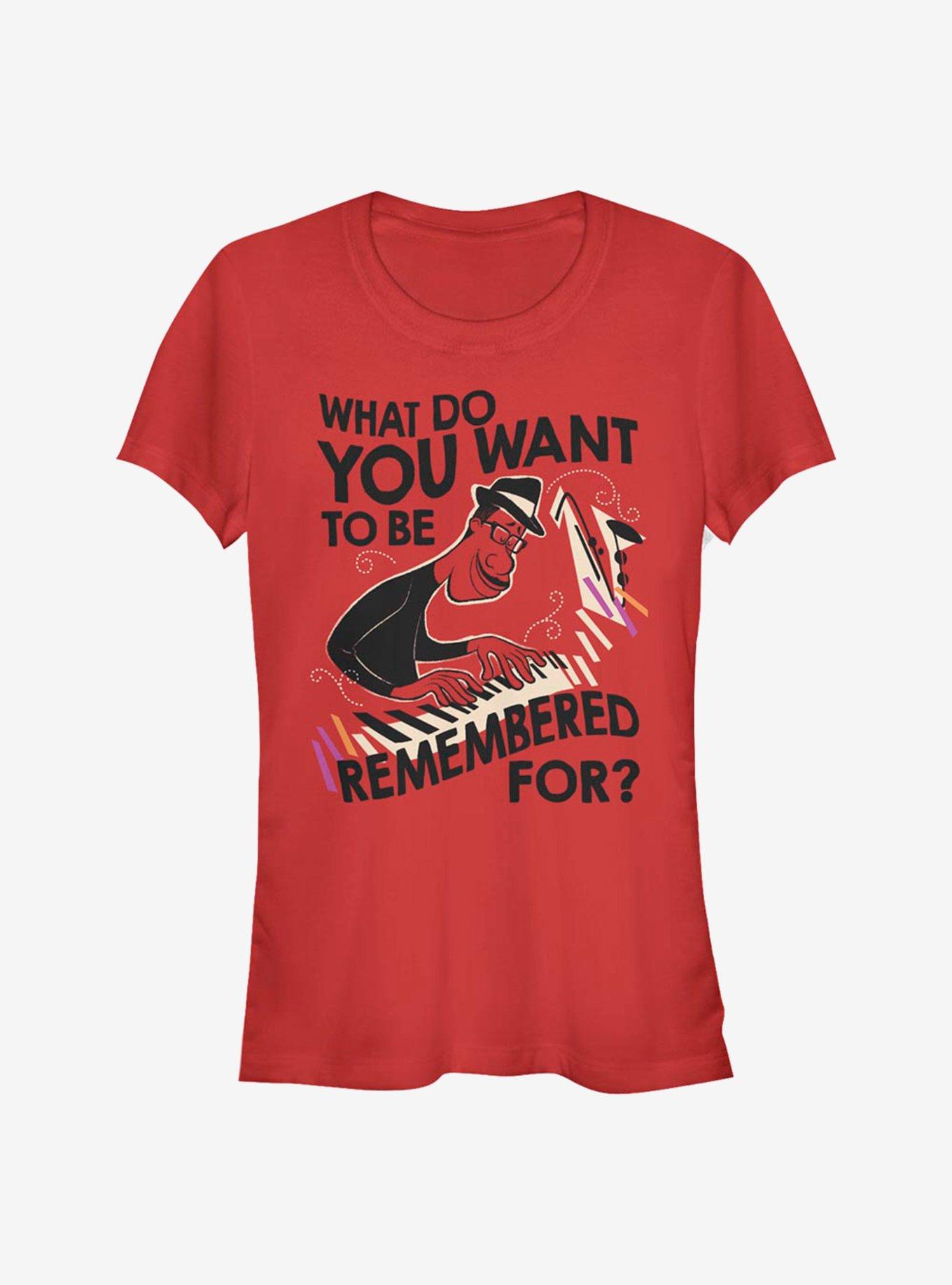 Disney Pixar Soul Remembered For Girls T-Shirt, RED, hi-res