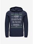 Home Alone Merry Christmas Ya Filthy Animal Ugly Holiday Hoodie, NAVY, hi-res