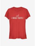 Disney Pixar Soul The Half Note Girls T-Shirt, RED, hi-res