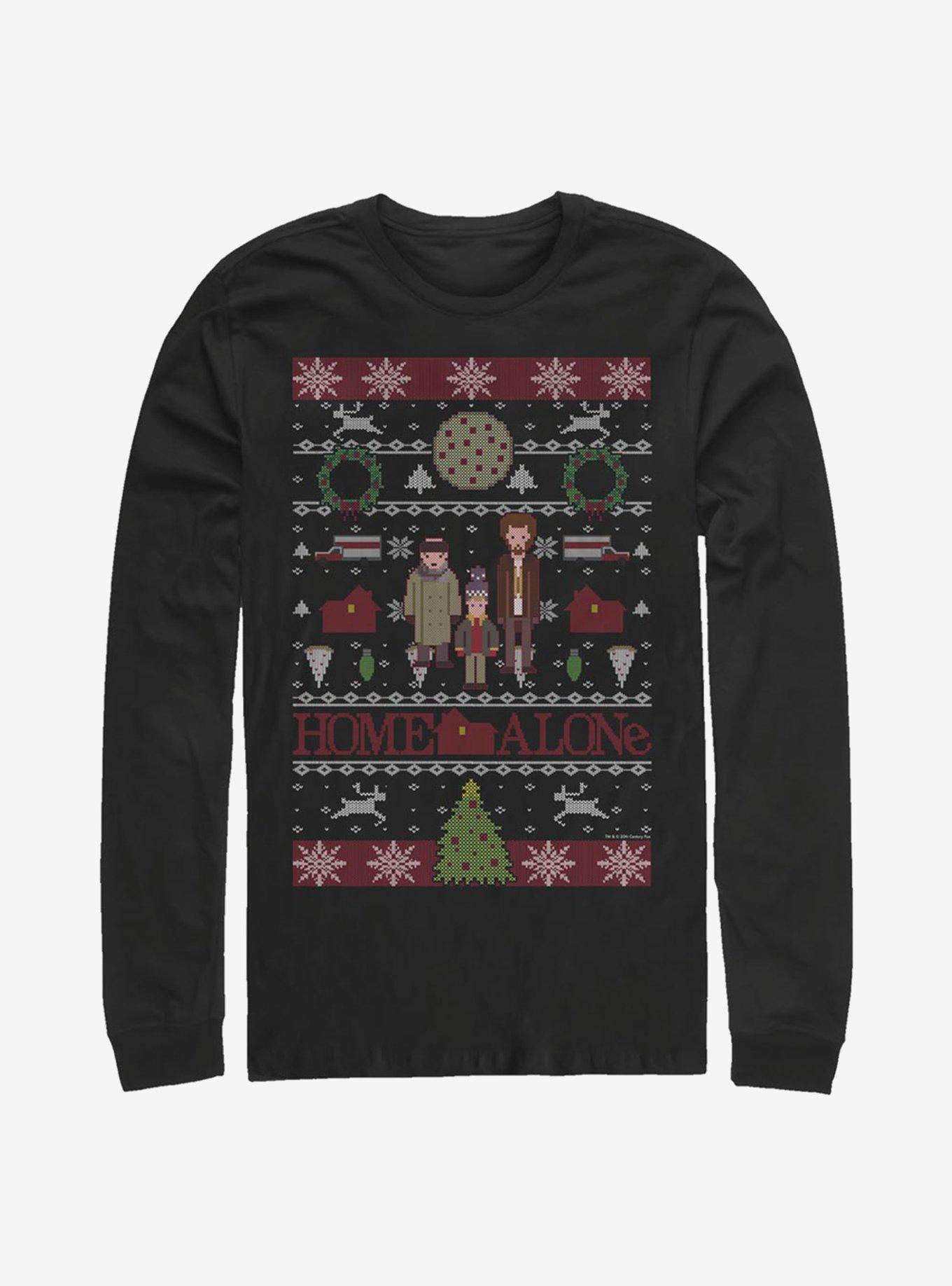 Home Alone Ugly Holiday Long-Sleeve T-Shirt