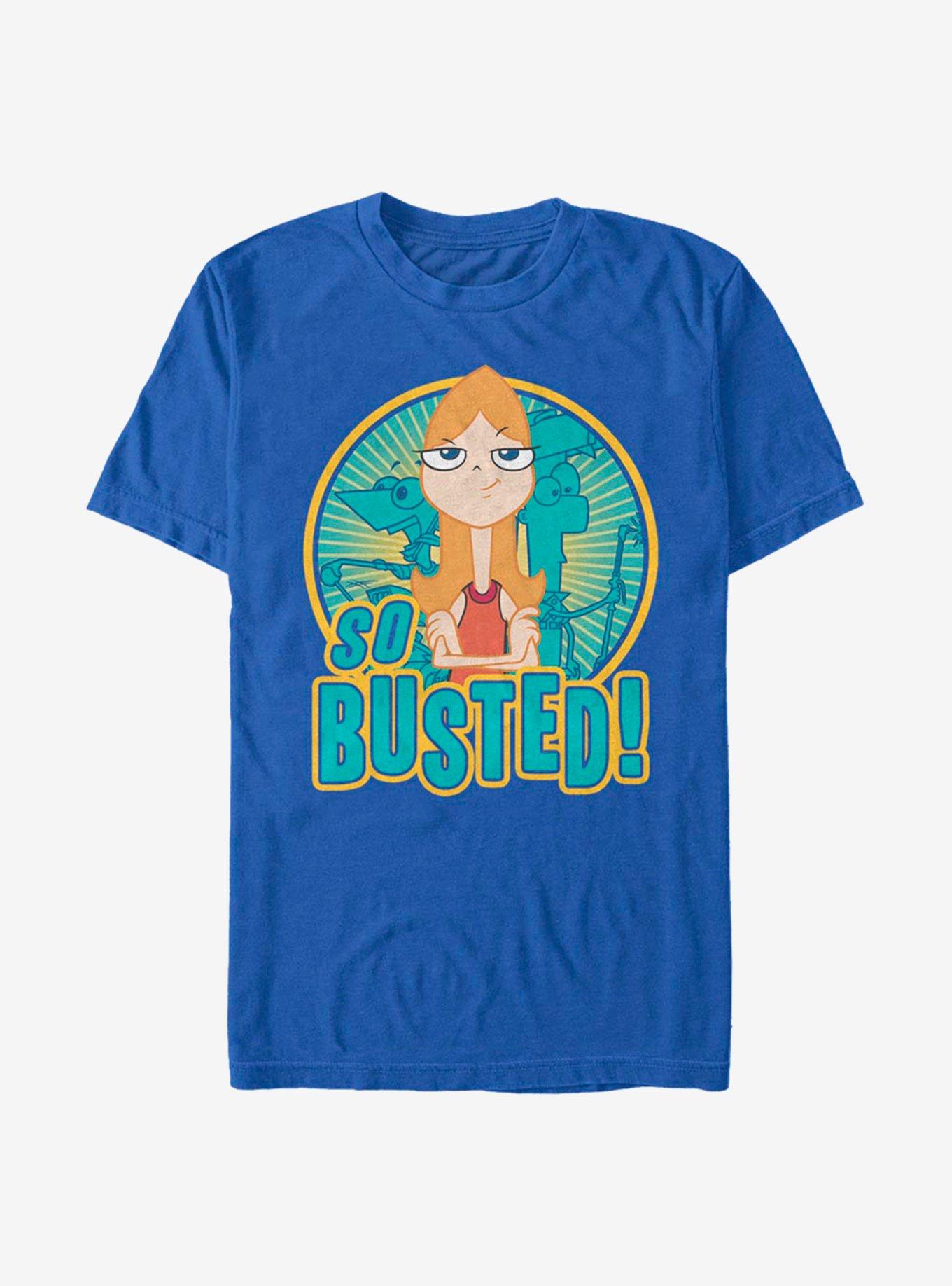 Disney Phineas And Ferb So Busted T-Shirt