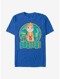 Disney Phineas And Ferb So Busted T-Shirt, ROYAL, hi-res