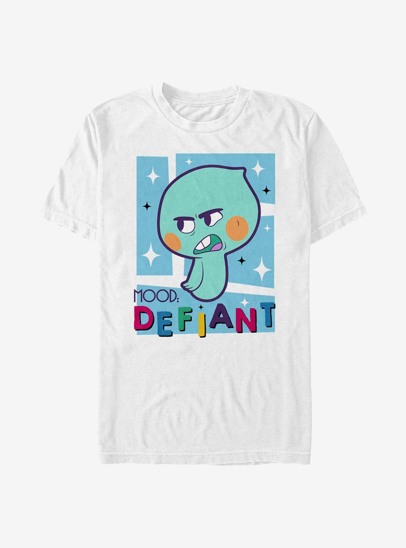 Disney Pixar Soul Mood Defiant T-Shirt, WHITE, hi-res