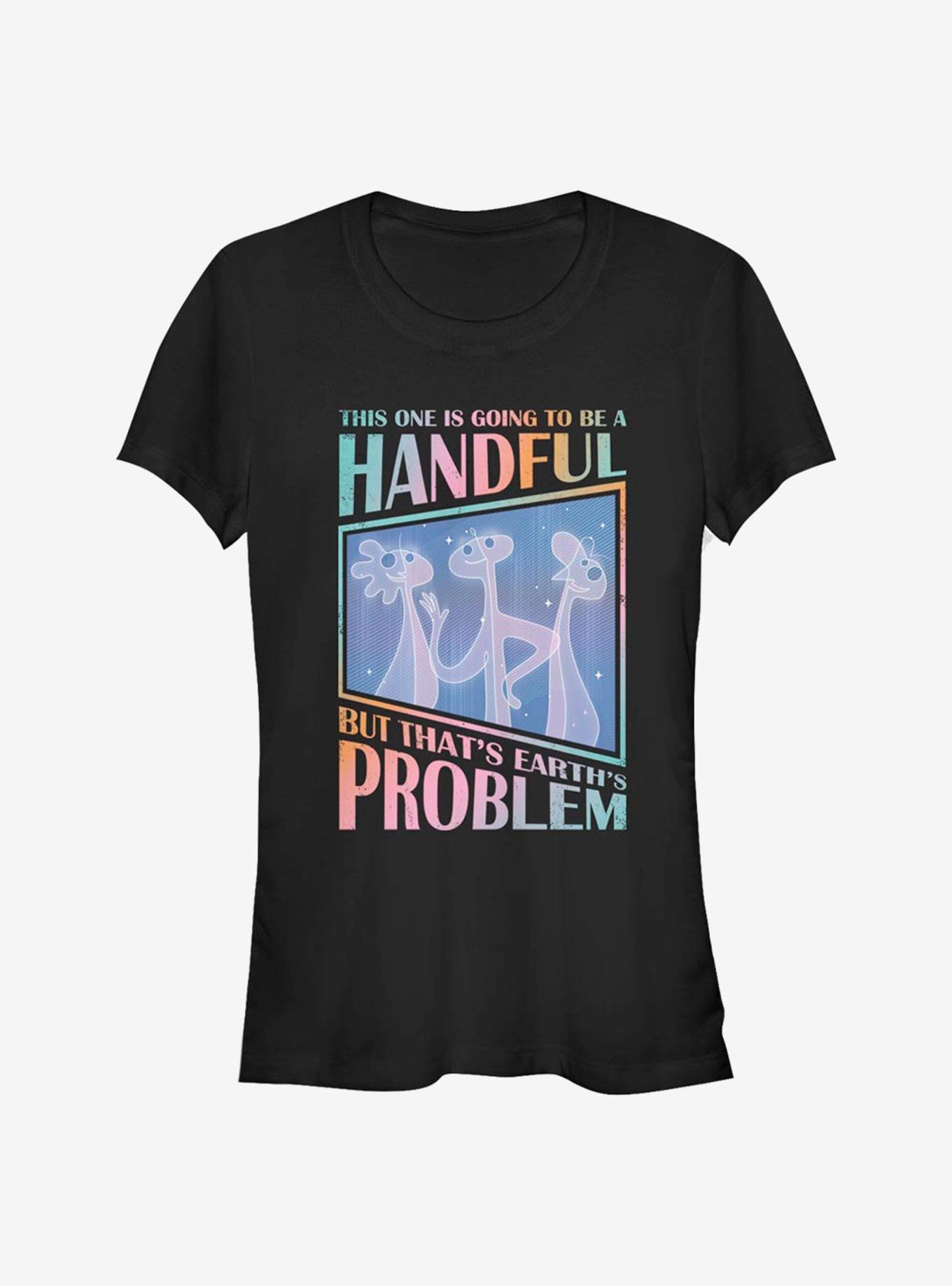 Disney Pixar Soul Earth's Problem Girls T-Shirt, BLACK, hi-res