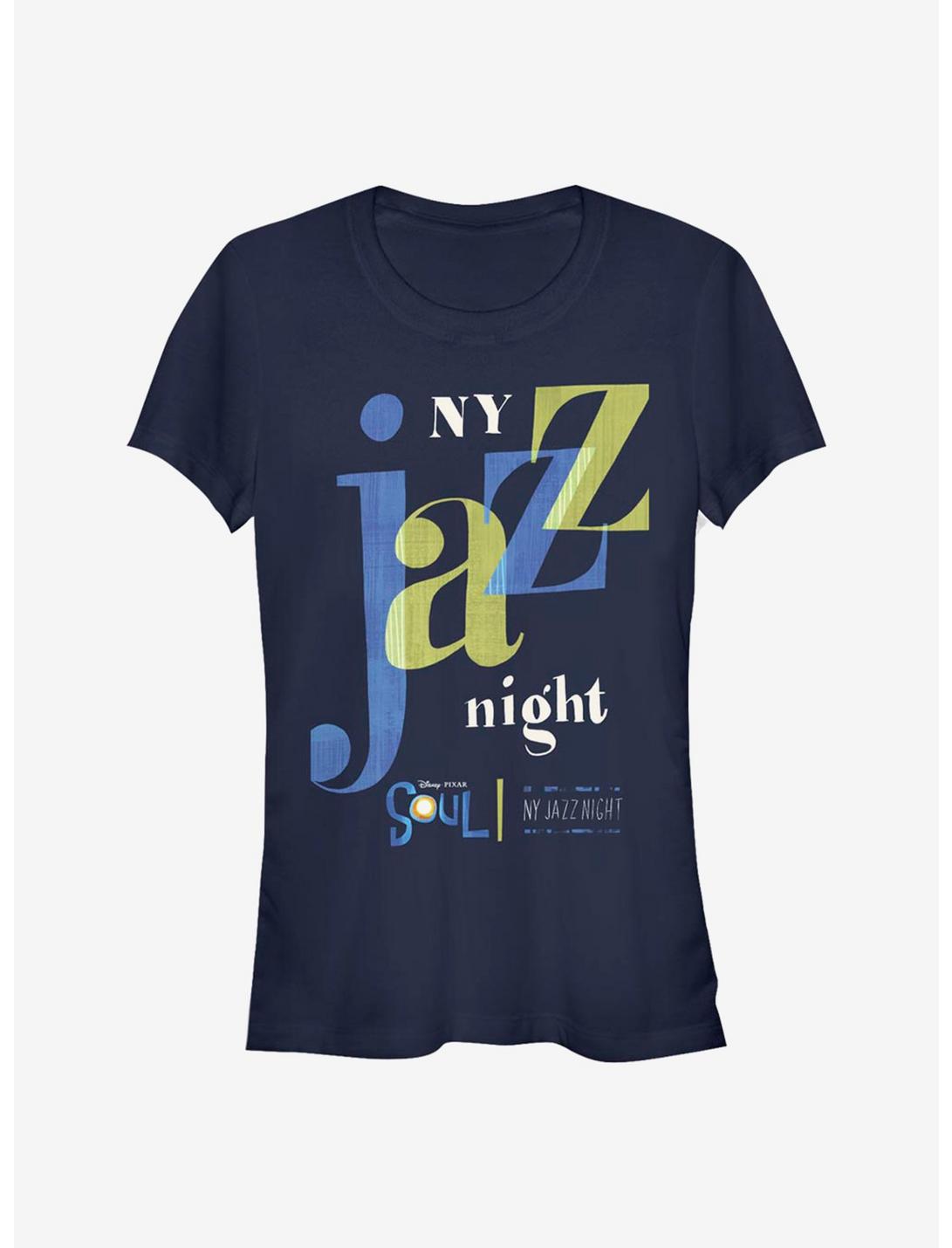 Disney Pixar Soul NY Jazz Night Girls T-Shirt, NAVY, hi-res