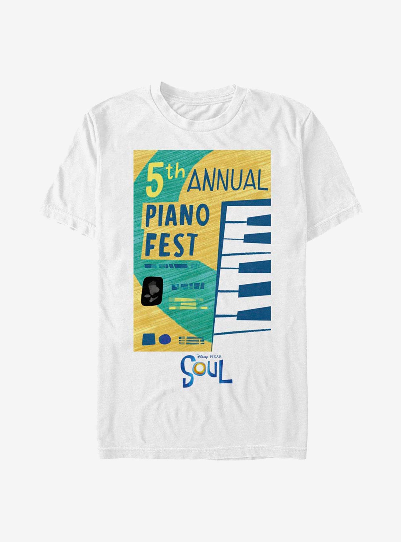 Disney Pixar Soul Piano Fest T-Shirt, , hi-res