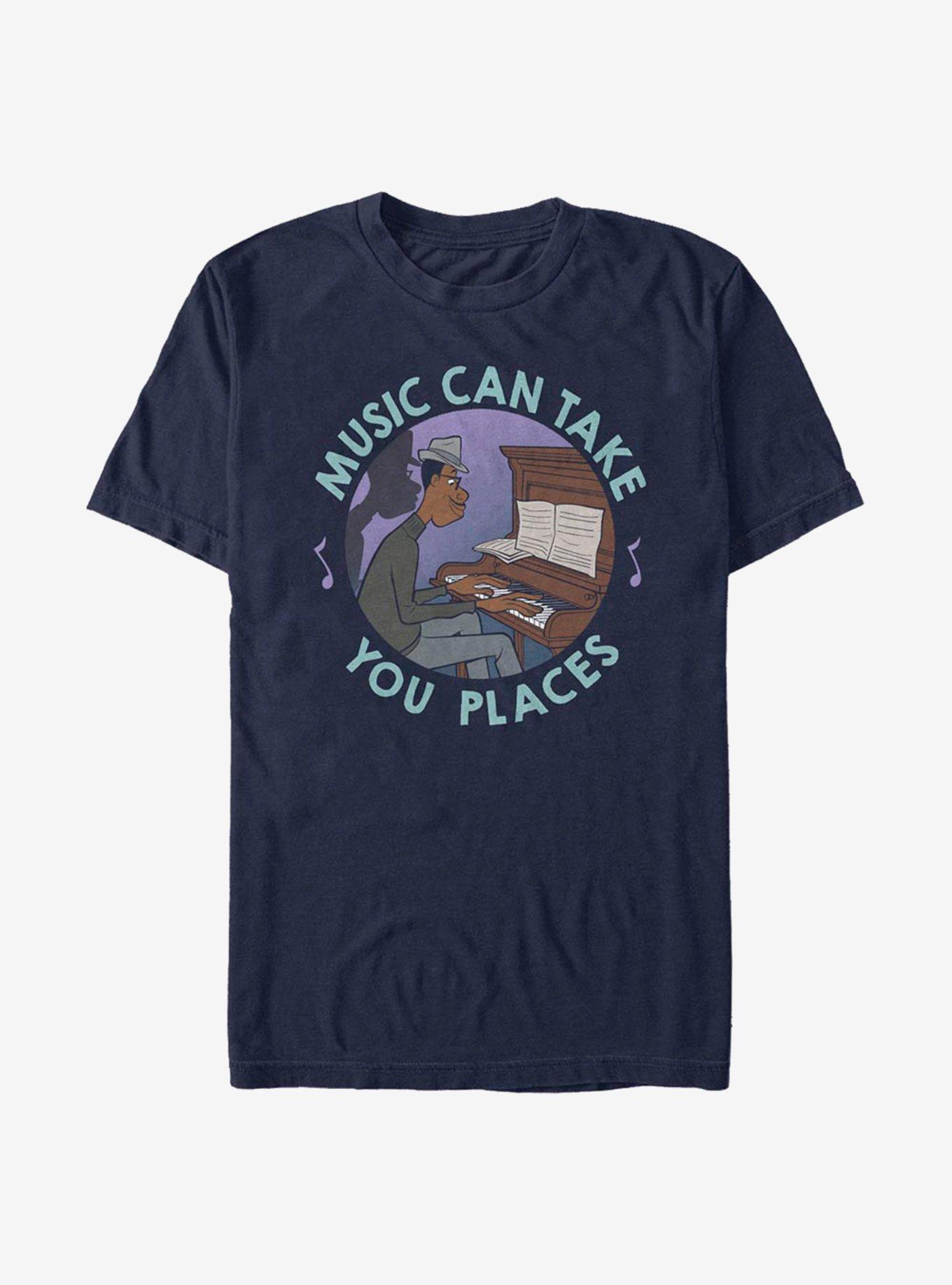 Disney Pixar Soul Take You Places T-Shirt, NAVY, hi-res