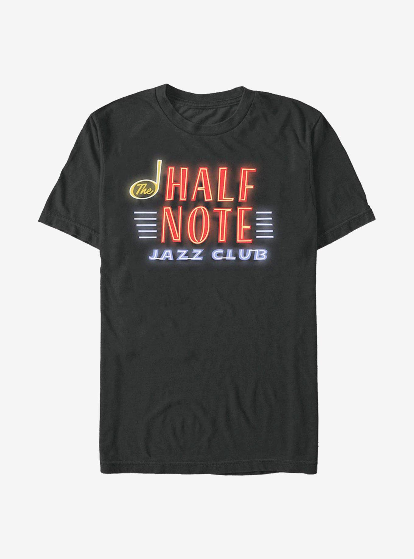 Disney Pixar Soul Half Note Neon Sign T-Shirt, BLACK, hi-res