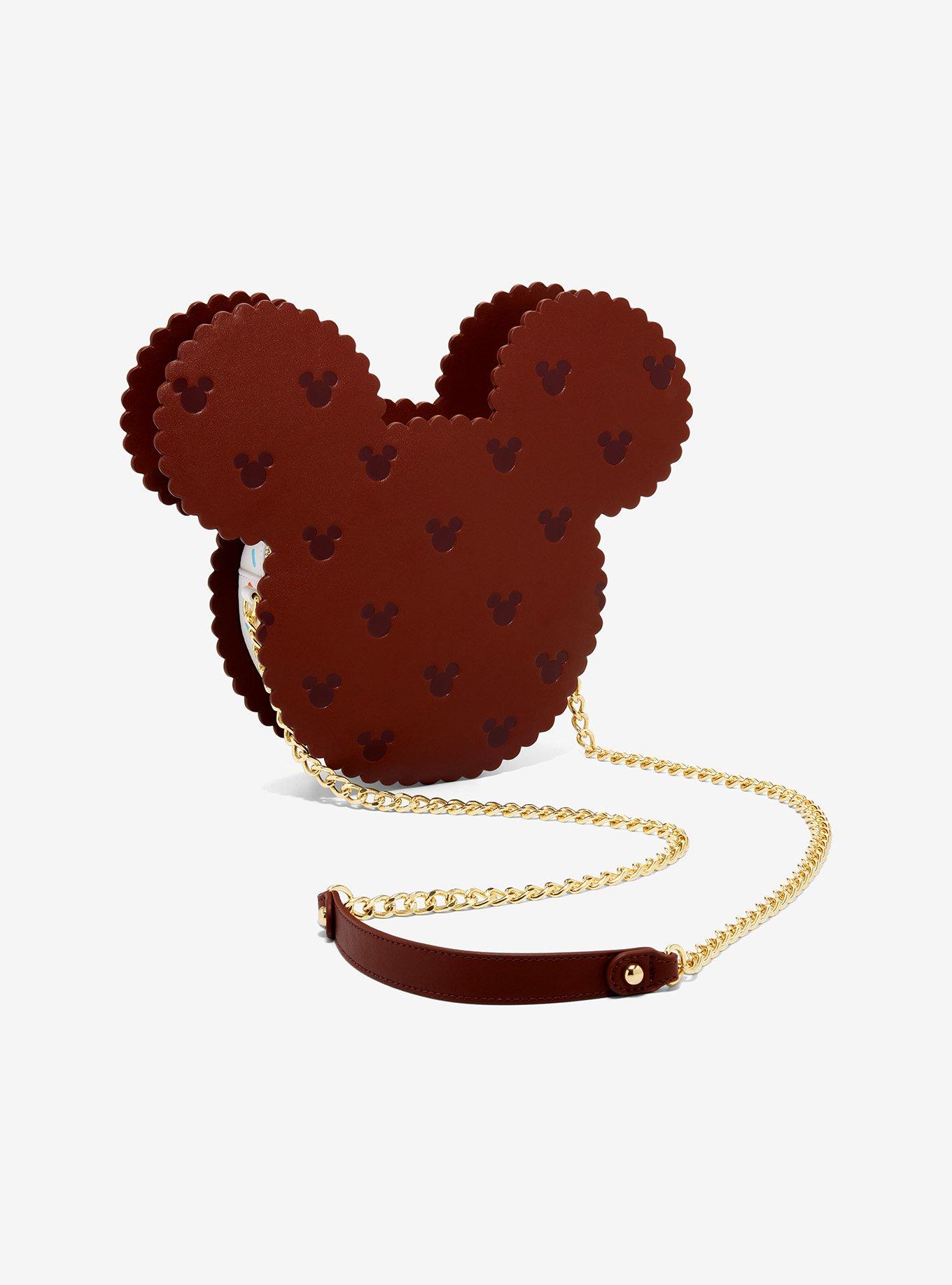 Loungefly Disney Mickey Mouse Ice Cream Sandwich crossbody bag