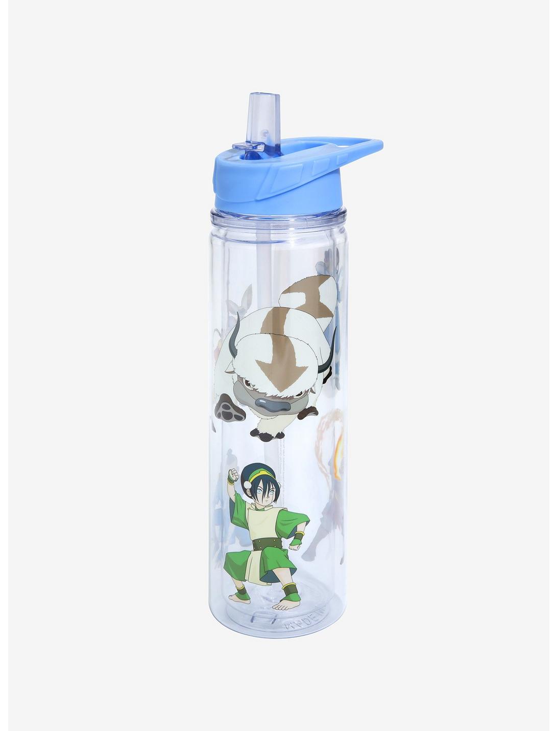 Avatar: The Last Airbender Character Collage Water Bottle - BoxLunch Exclusive, , hi-res