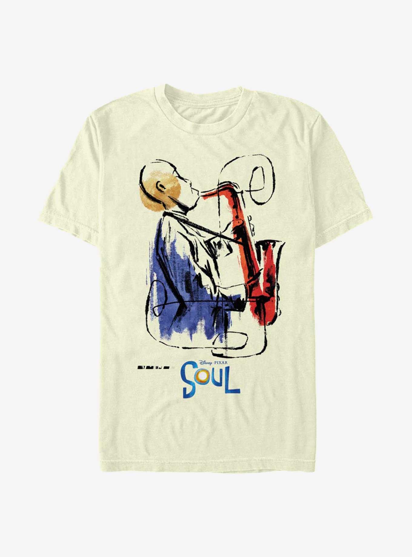 Disney Pixar Soul Sax Painting T-Shirt, , hi-res